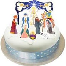 Picture of CHRISTMAS NATIVITY CELEBRATION CAKE TOPPER KIT